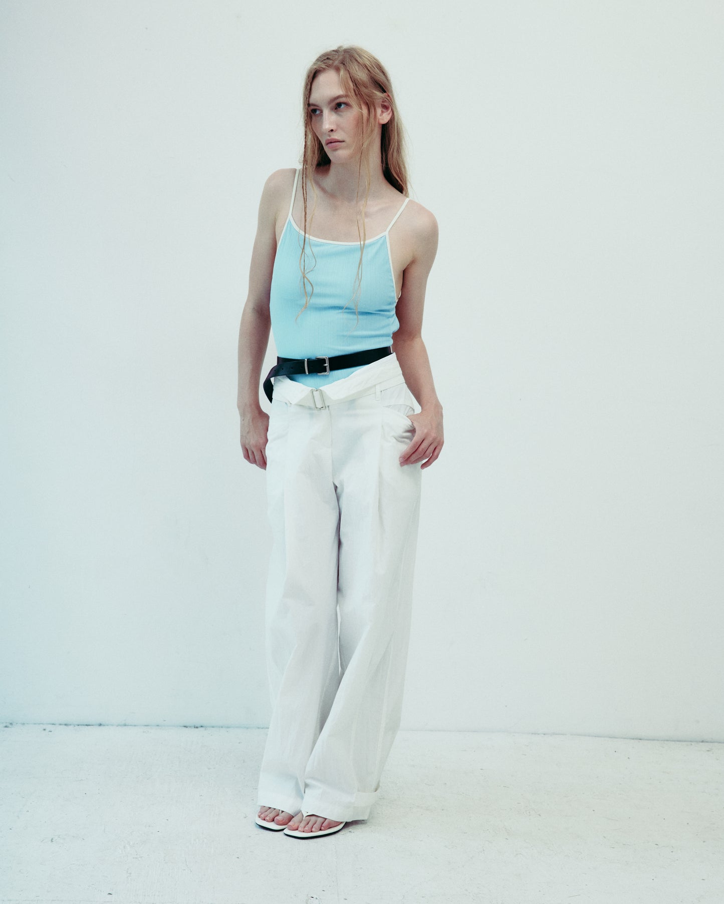 DROP 5 BELTED CARGO PANTS