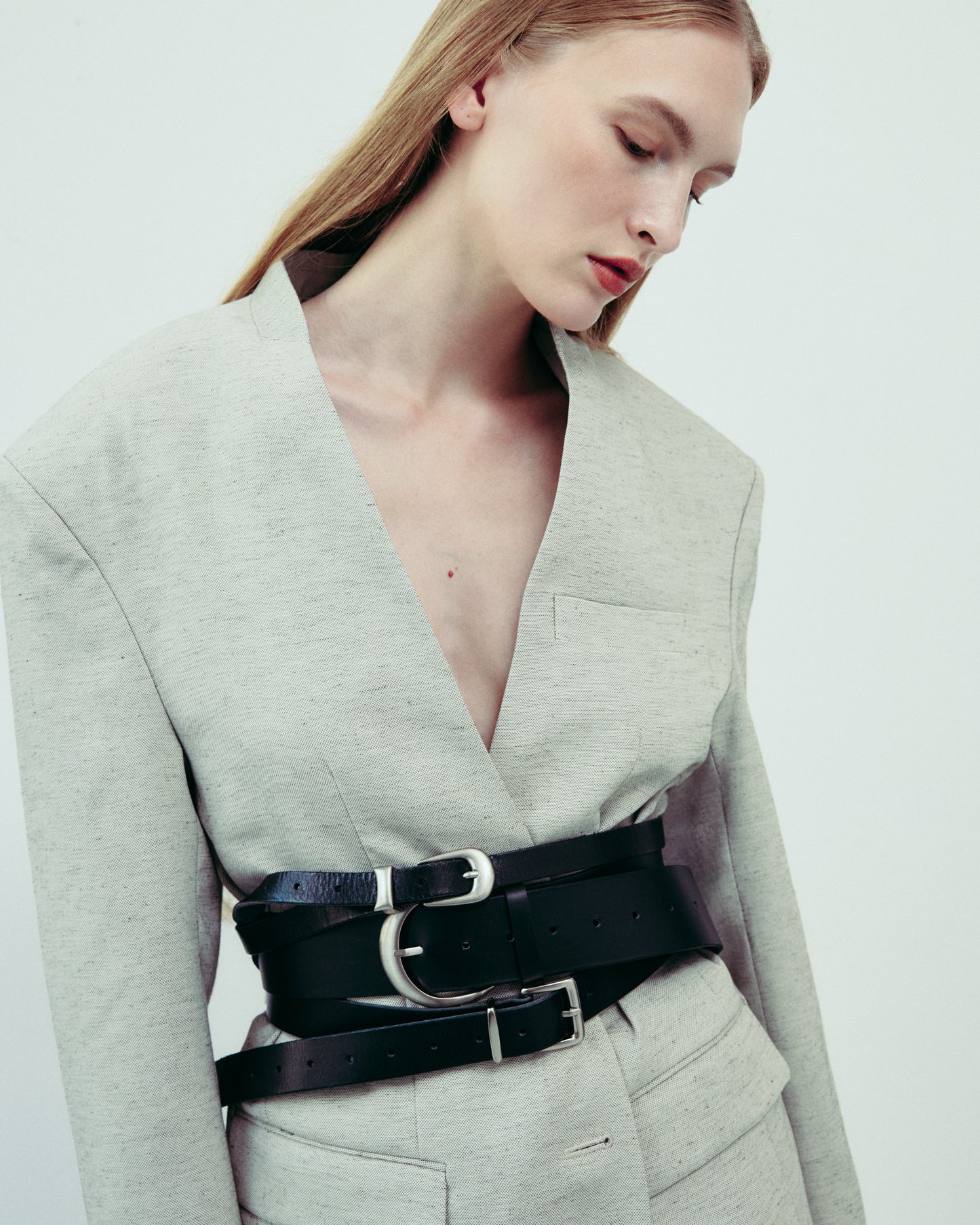 DROP 5 OVERSIZED LINEN BLAZER