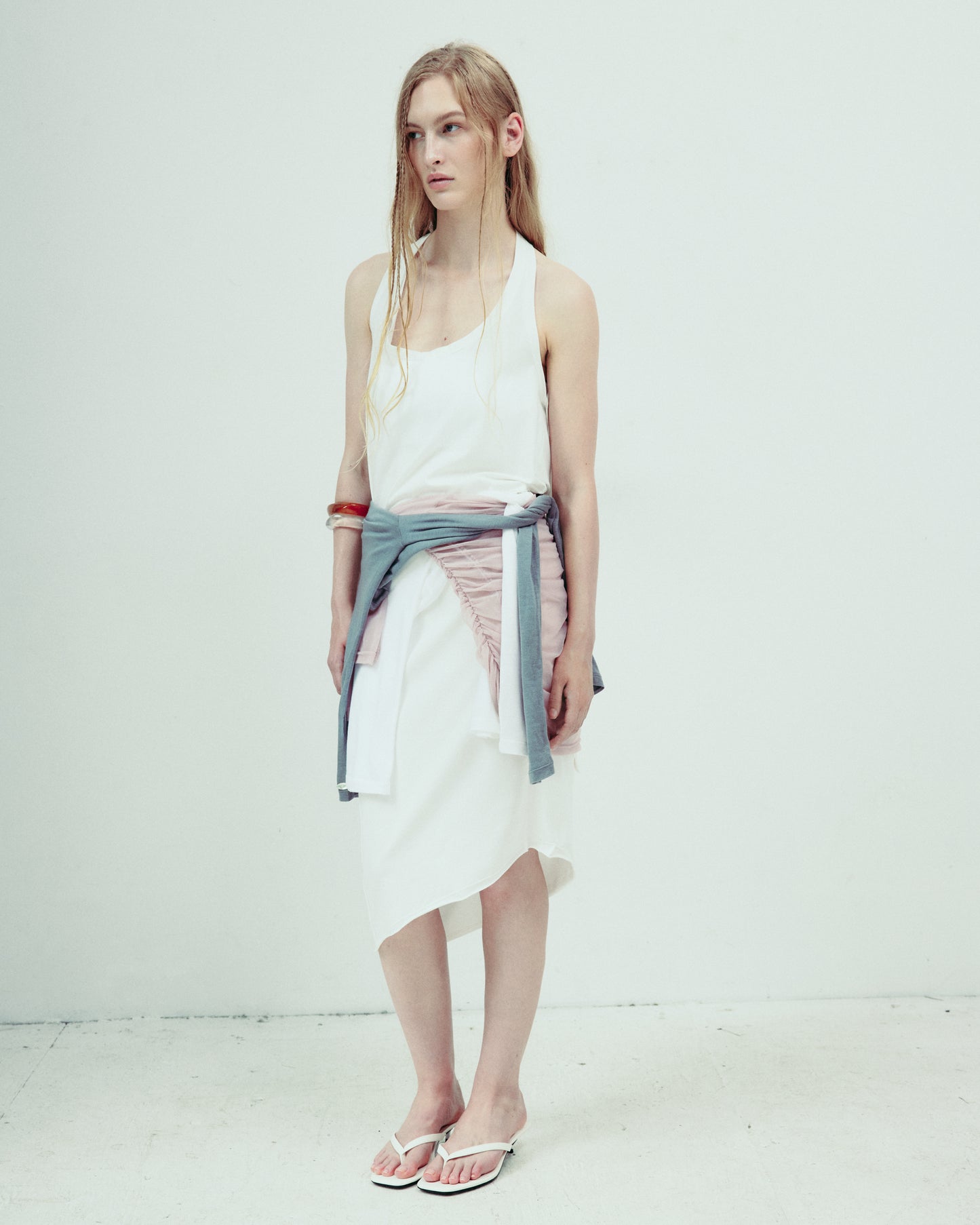 DROP 5 BIAS CUT DRESS