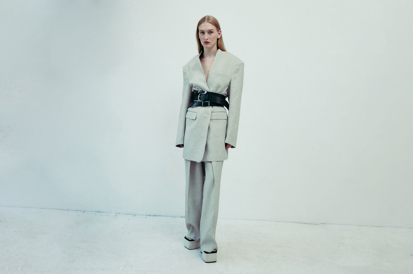 DROP 5 OVERSIZED LINEN BLAZER