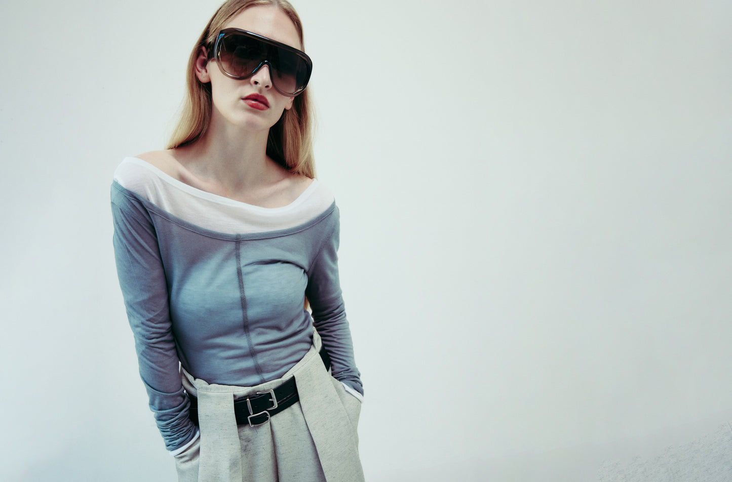 DROP 5 LONG SLEEVE T SHIRT WHITE