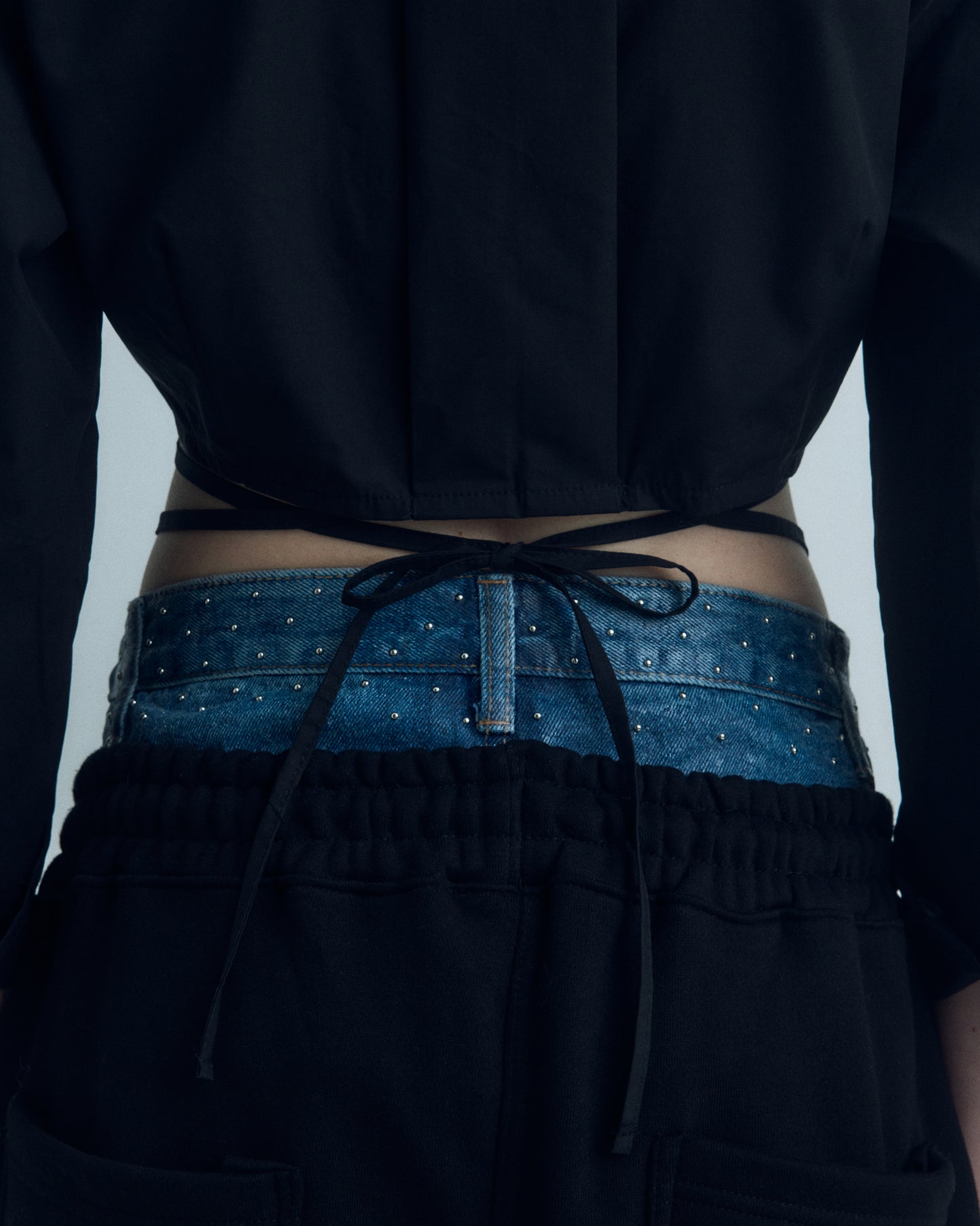 DROP 6 DENIM WAIST SWEATPANTS