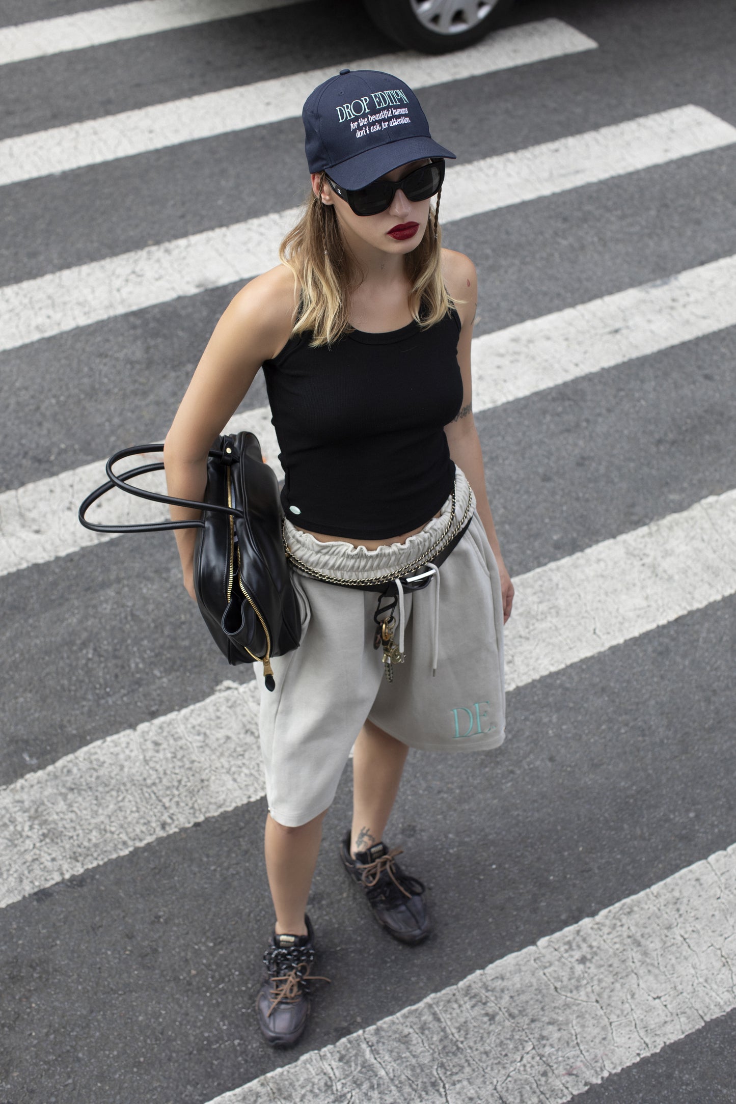 DROP 2 FOLDABLE SWEAT SHORTS OAT