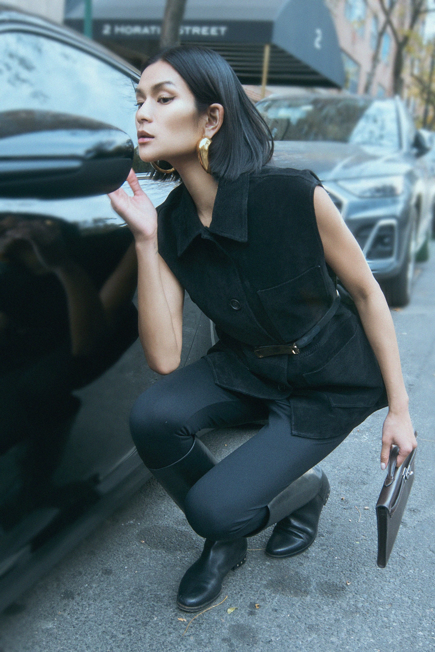 DROP 3 SUEDE VEST