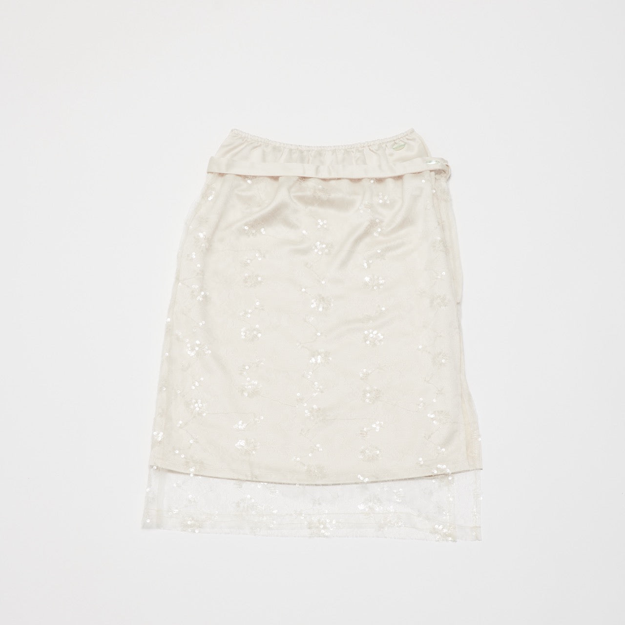 DROP 1 BEADED MIDI SKIRT