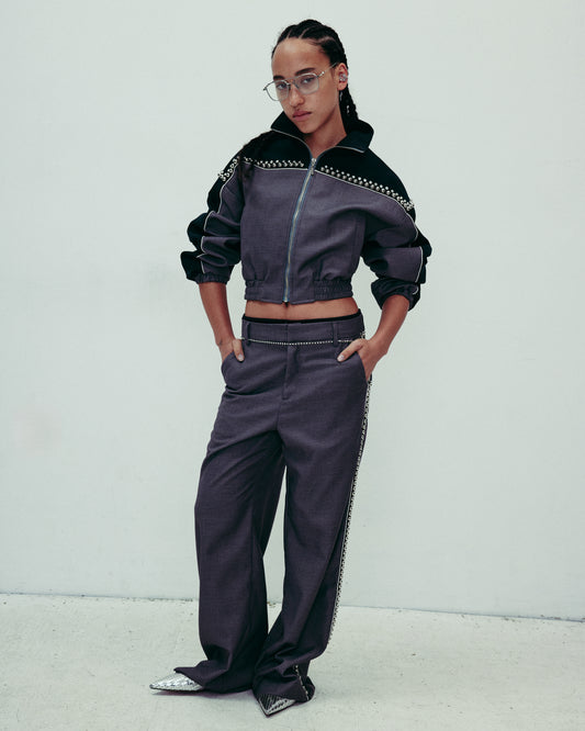 DROP IV Beaded Trousers