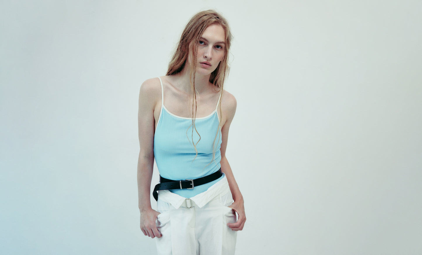 DROP 5 BELTED CARGO PANTS