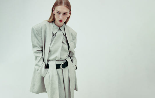 DROP 5 OVERSIZED LINEN BLAZER