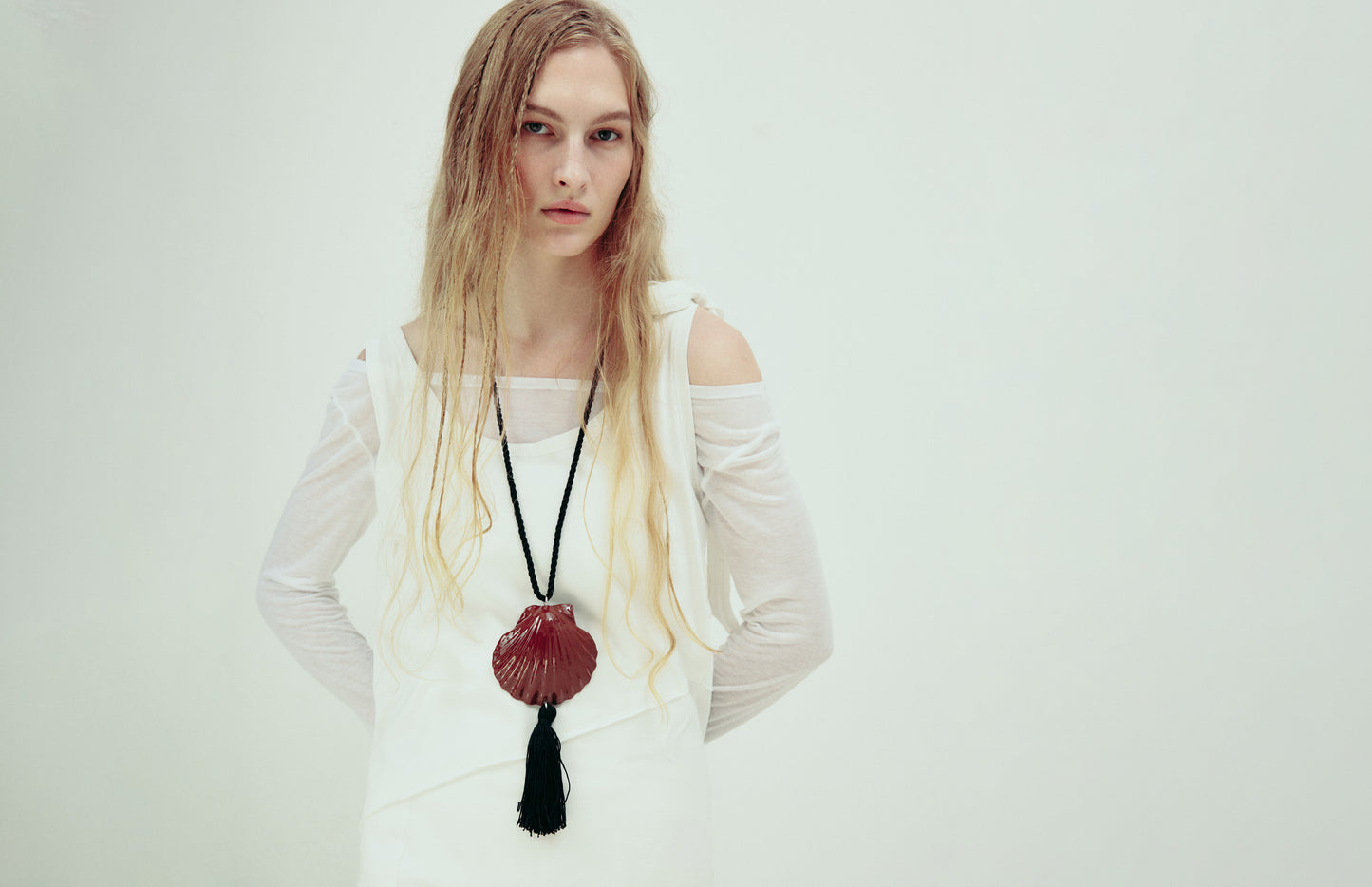 DROP 5 LONG SLEEVE T SHIRT WHITE