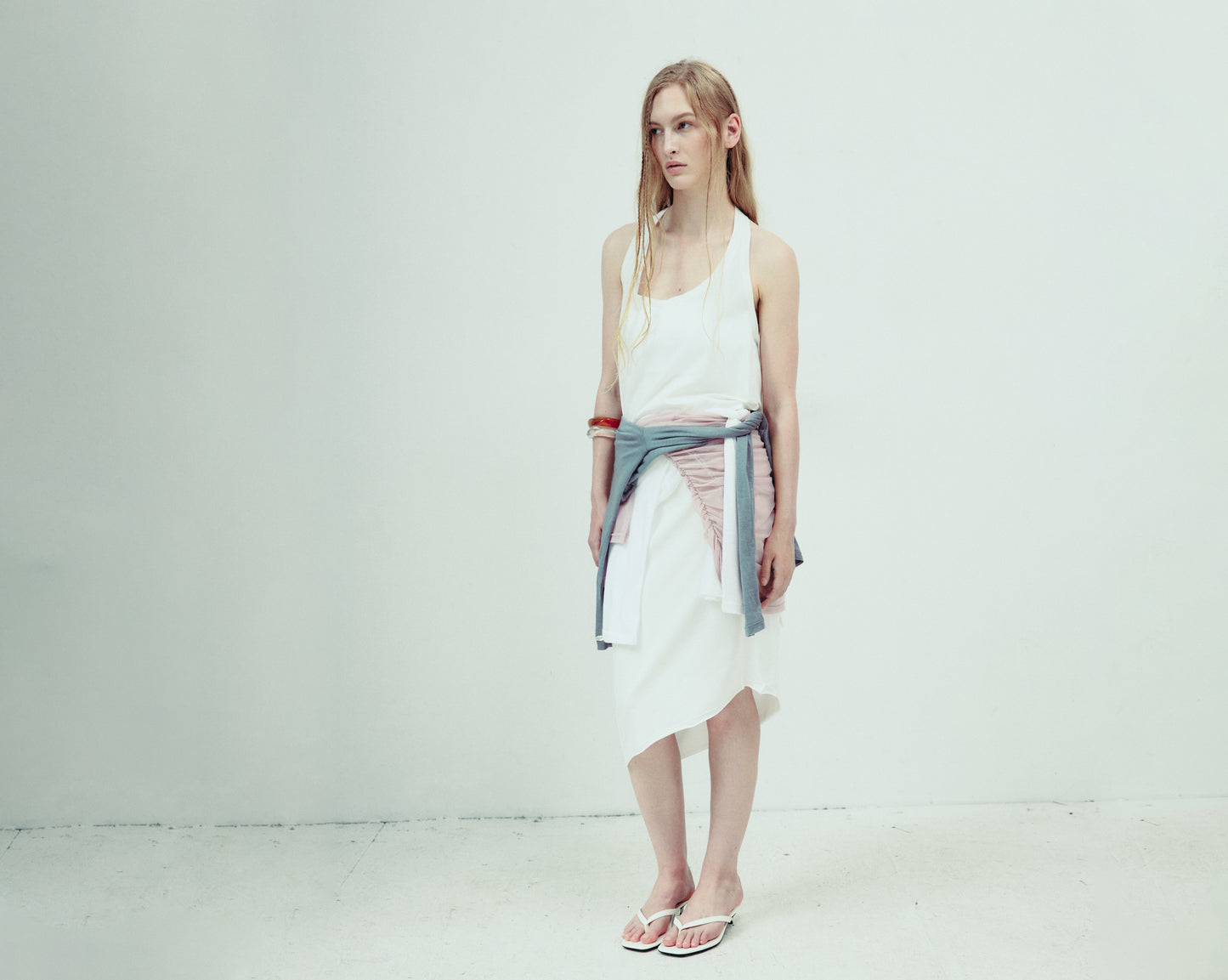 DROP 5 BIAS CUT DRESS