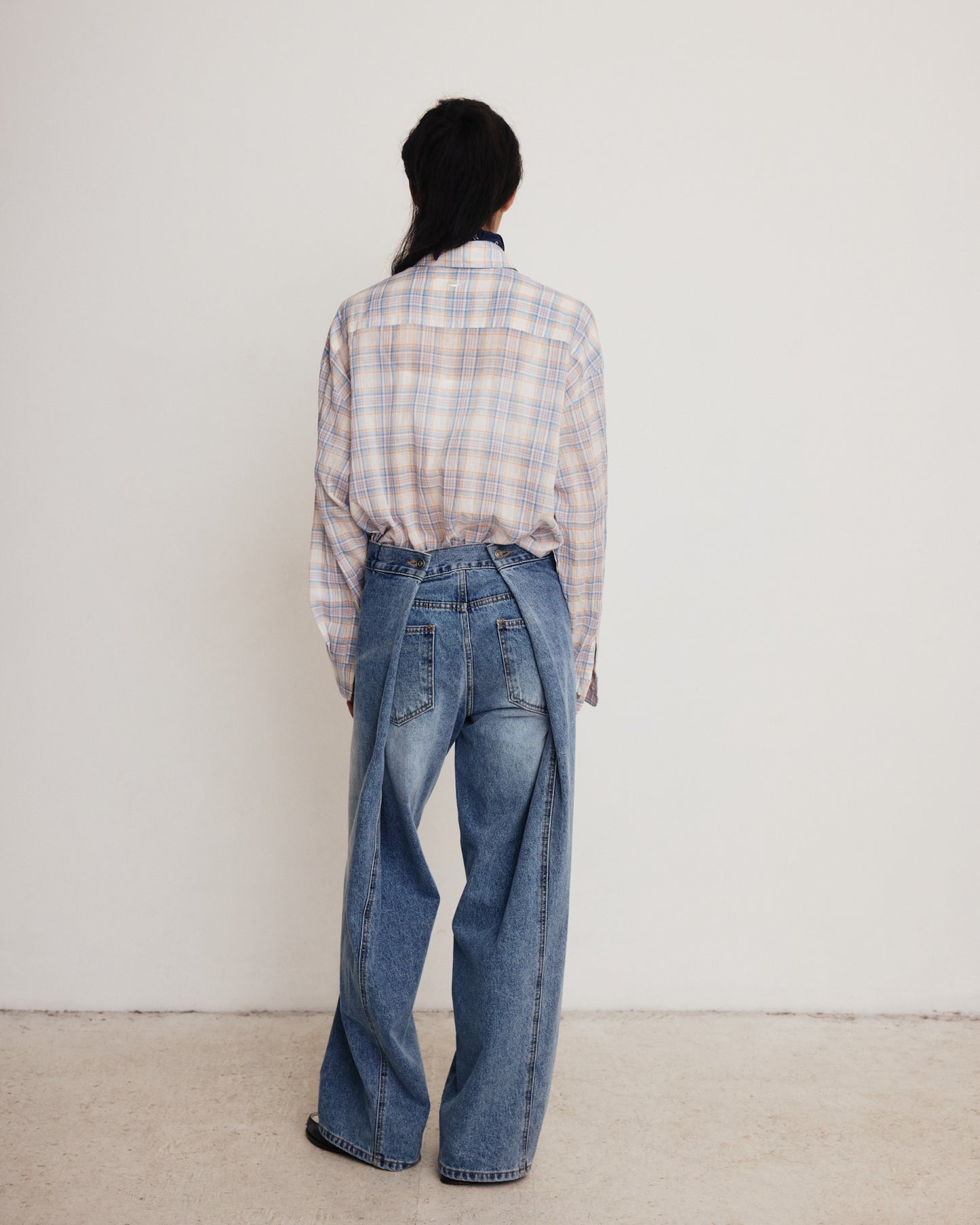 DROP 7 THE EMBELLISHED CHECKED SHIRT