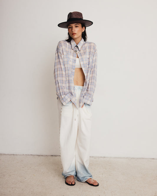 DROP 7 THE WIDE-LEG SWEATPANTS