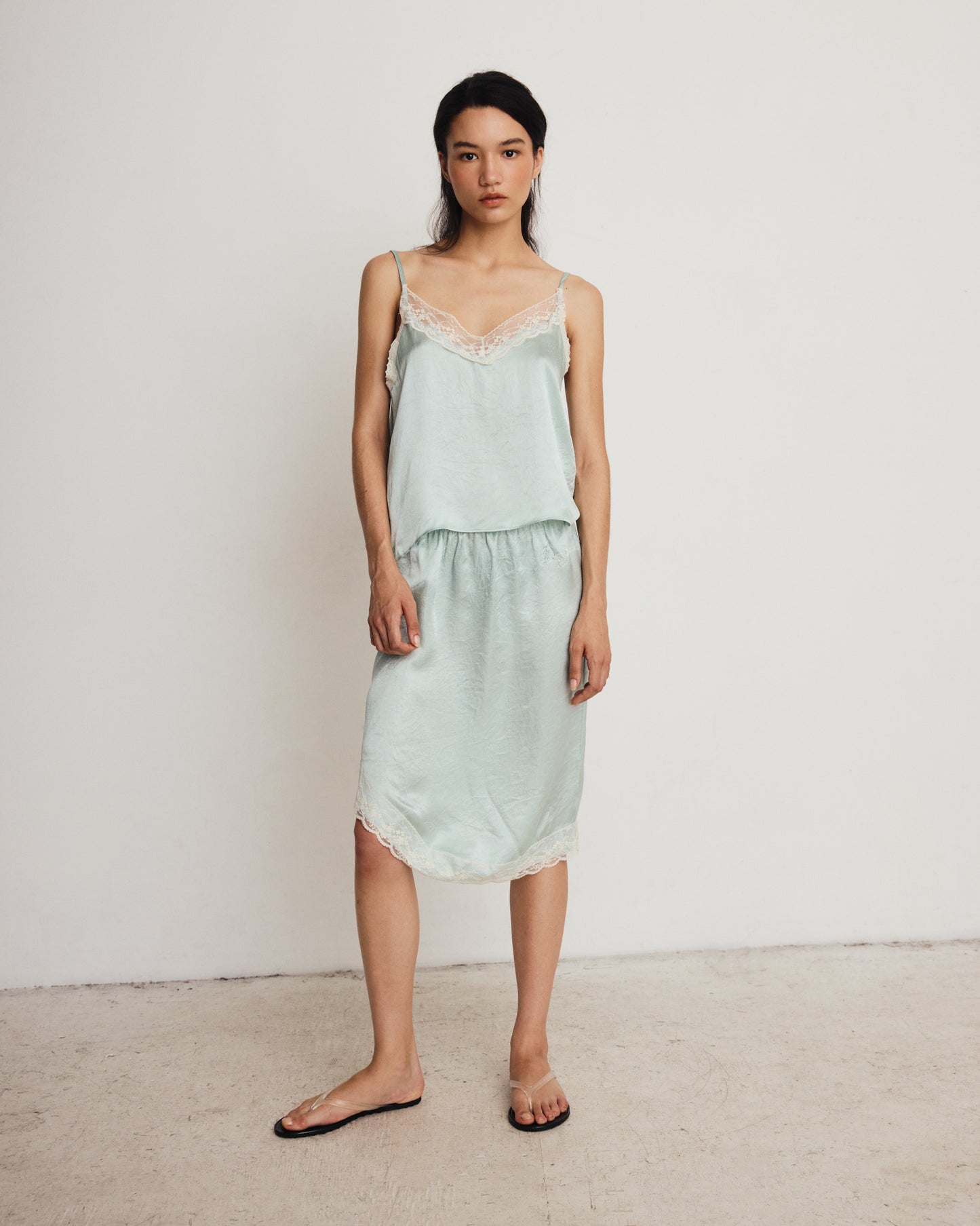 DROP 7 THE MINT CAMISOLE SET