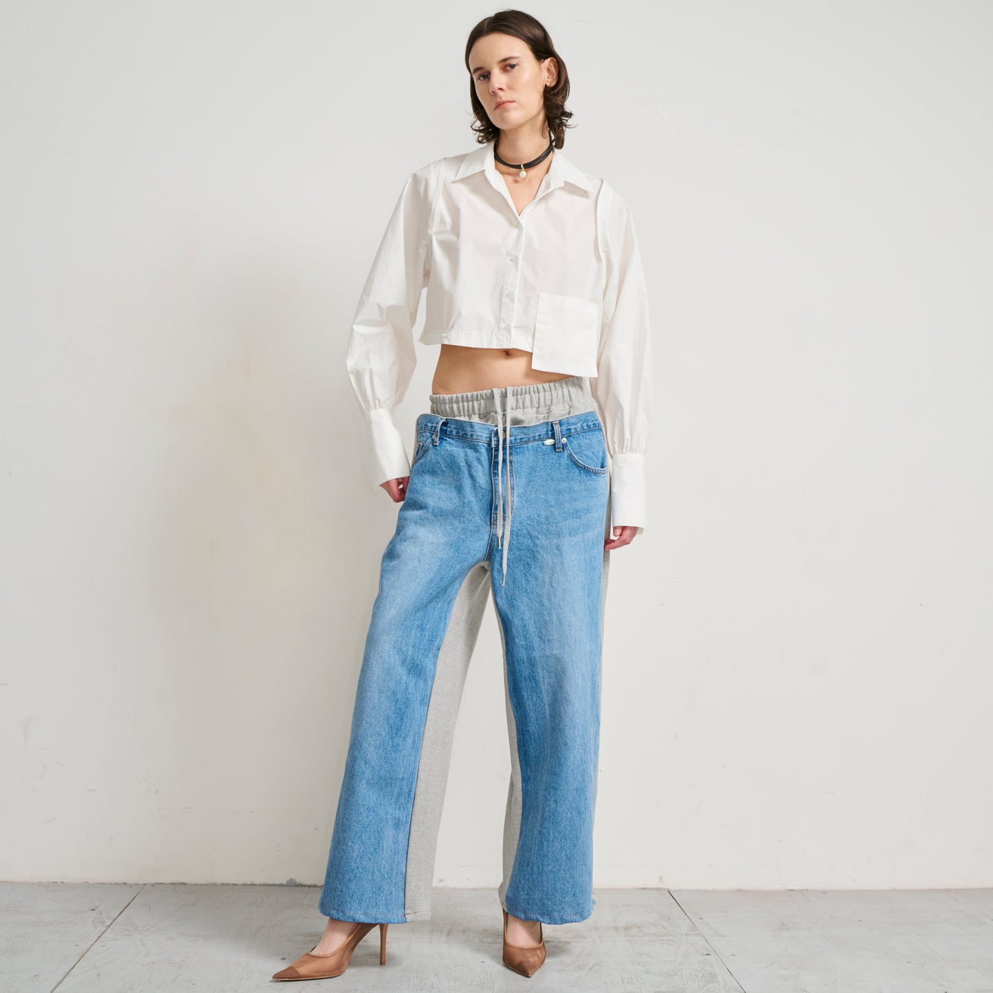 DROP 1 DENIM SWEATPANTS