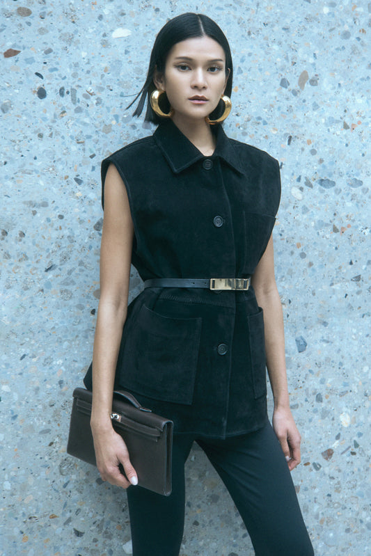 DROP 3 SUEDE VEST